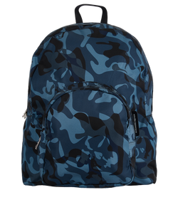 Camouflage Backpack, Nylon, Blue, 544483497169, DB, 3*